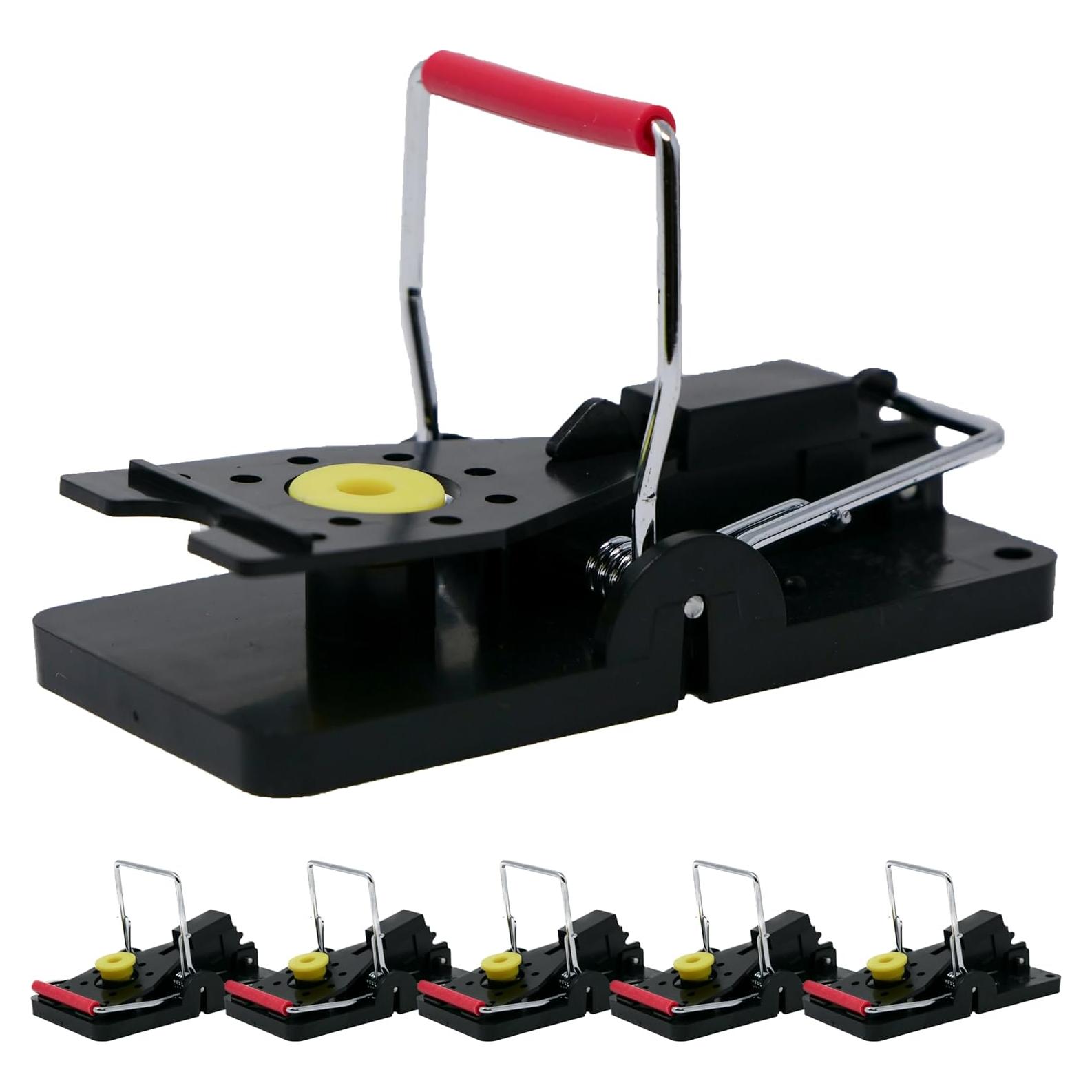 Trampa para Ratones Catchmaster Predator 6 Unidades - Reutilizable y Efectiva