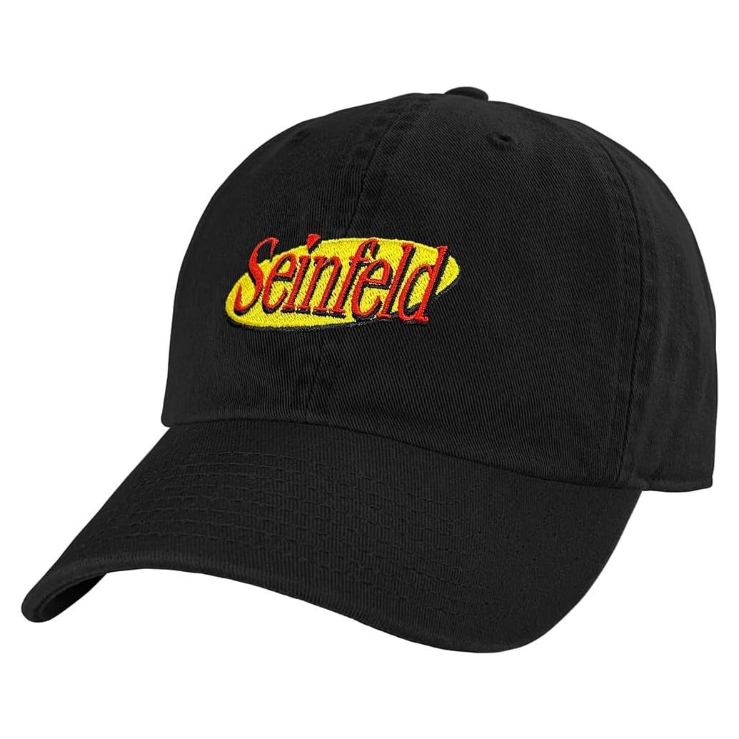 Gorra Papá Seinfeld Popfunk Ajustable Unisex Negra