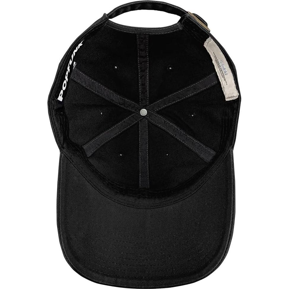 Gorra Papá Seinfeld Popfunk Ajustable Unisex Negra