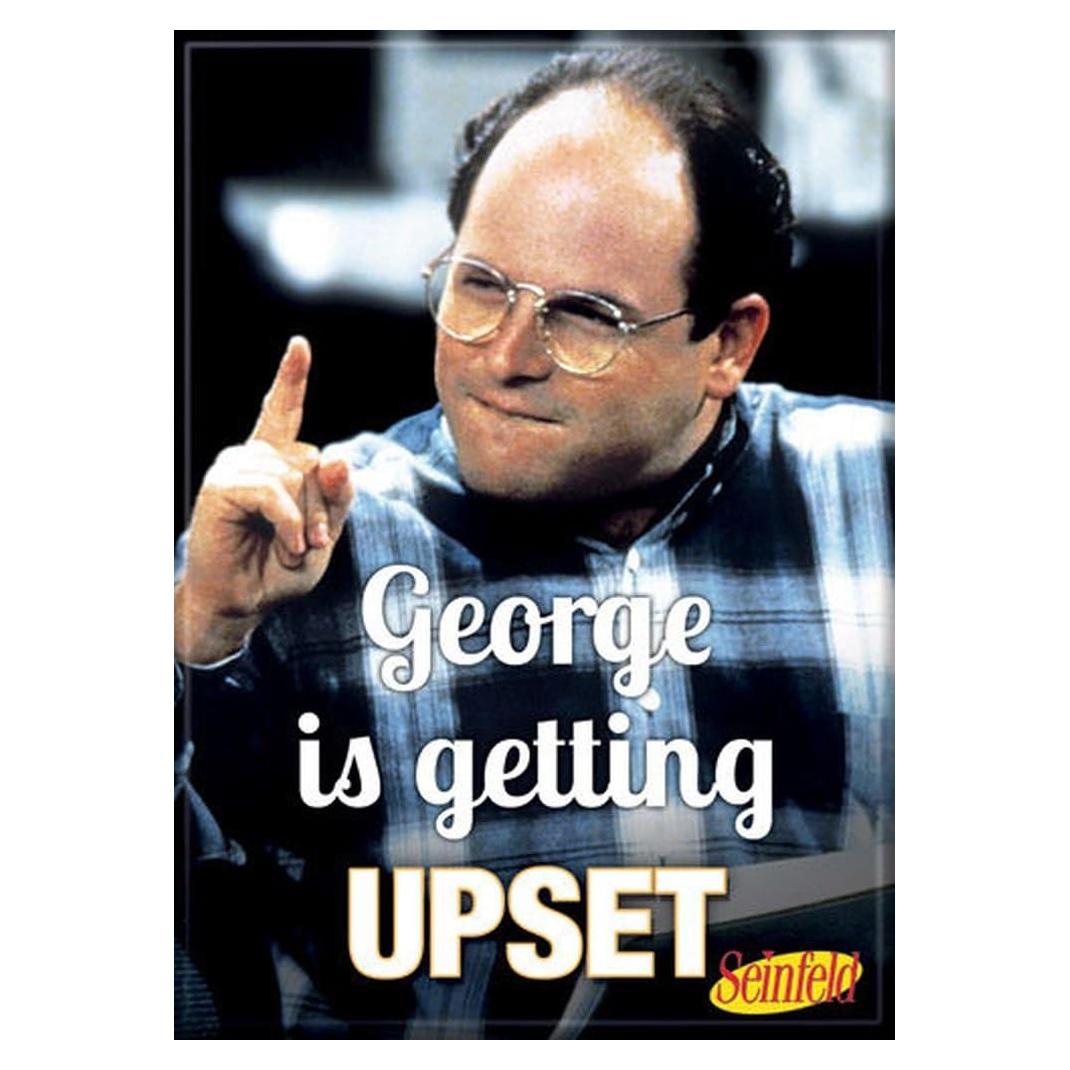Imán para Refrigerador Ata-Boy Seinfeld George Molesto 6.35x8.89cm