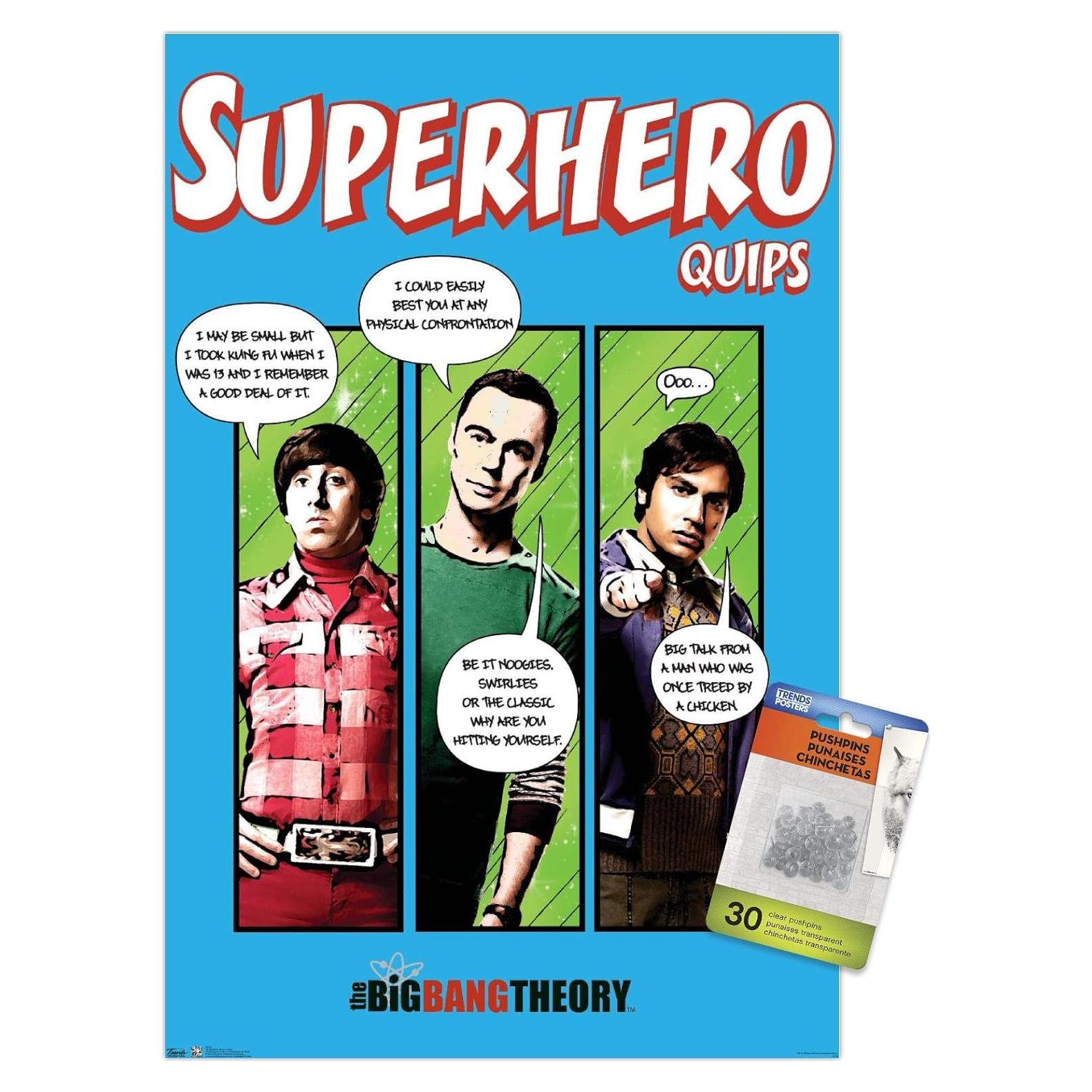 Póster de Pared La Teoría del Big Bang Trends International 37x57cm