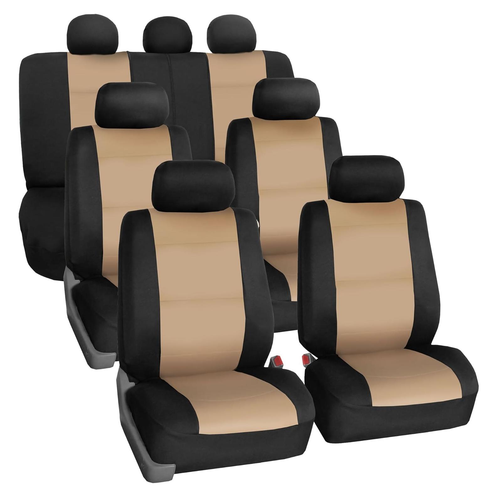 Funda de Asiento Completa FH Group Neopreno Impermeable 7 Asientos