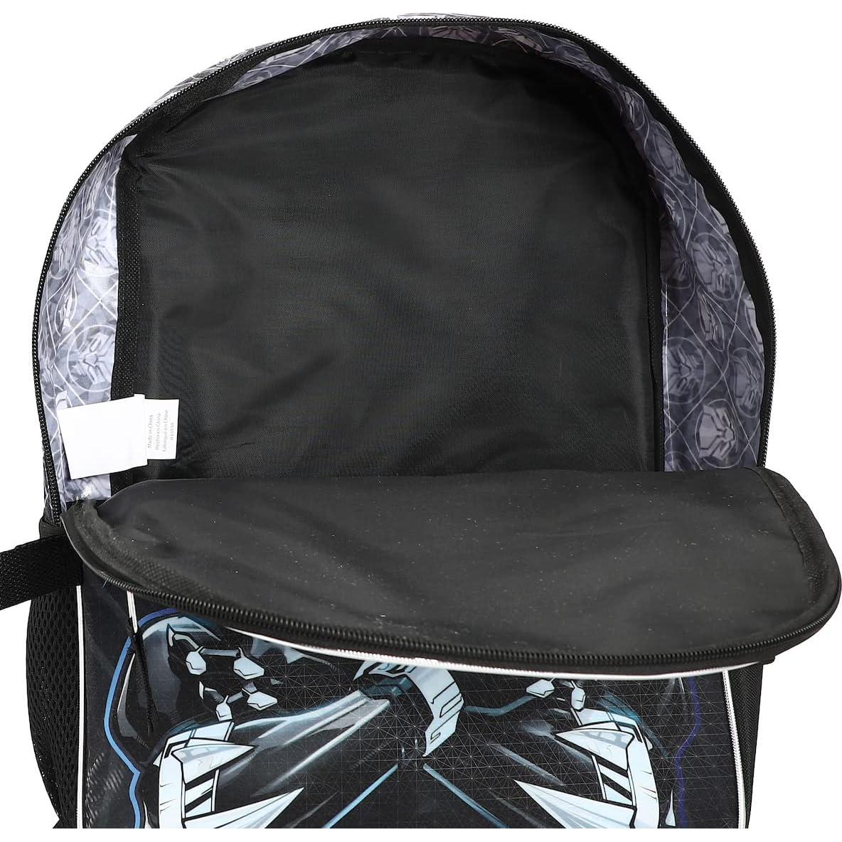 Conjunto de Mochila 5 Piezas Black Panther Marvel 40.64 cm