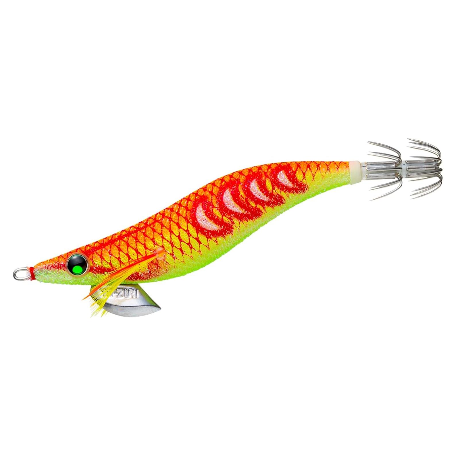 Duel Egi Ikka Tsuri Lure 3.5cm Doble Glow Naranja