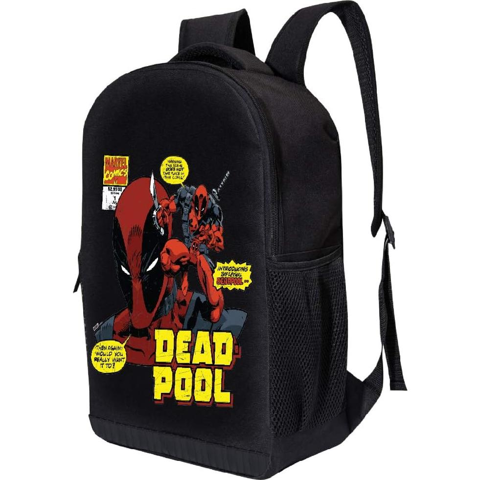 Morral Deadpool Marvel 45.7x30.5x15.2 cm con Malla