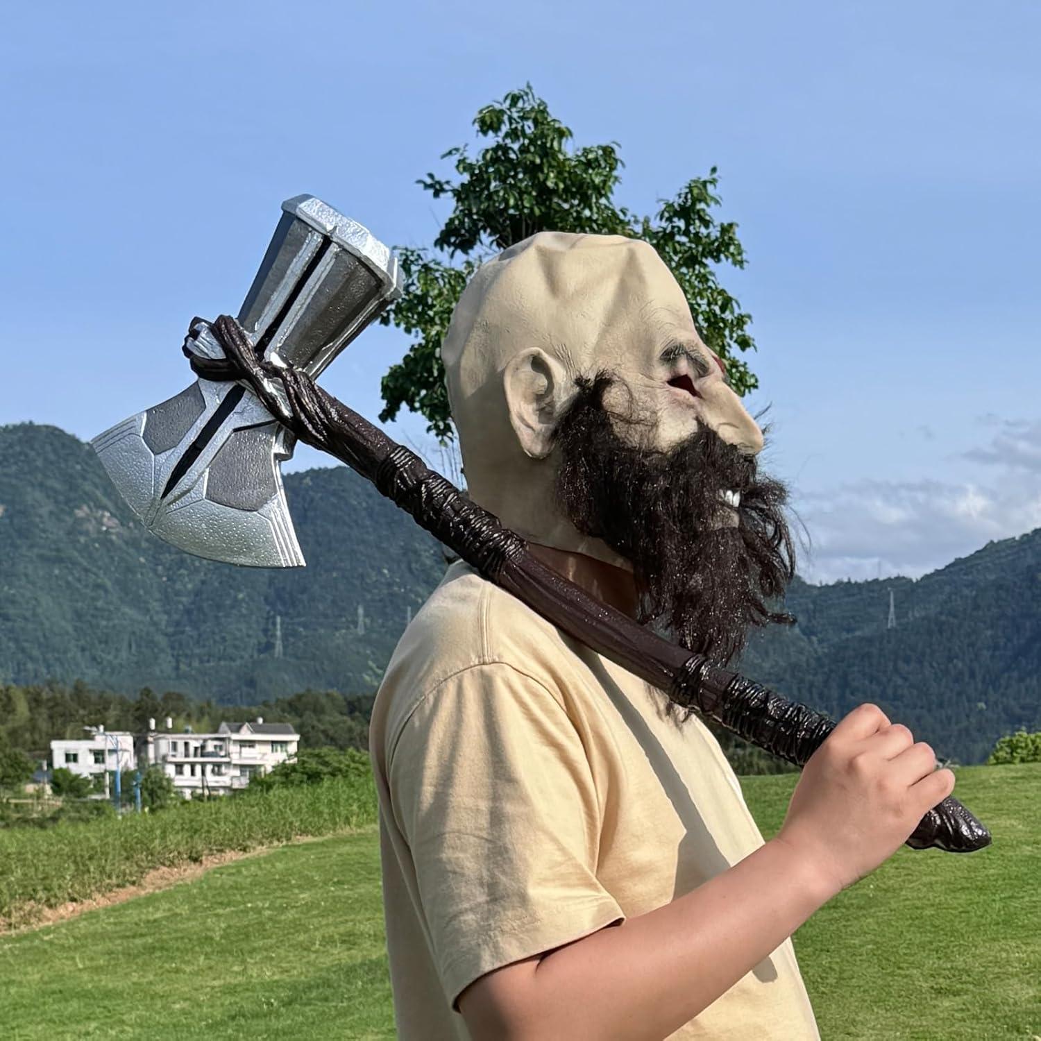 Hacha de Thor Stormbreaker EVA-FRIEREN para Cosplay 72 cm