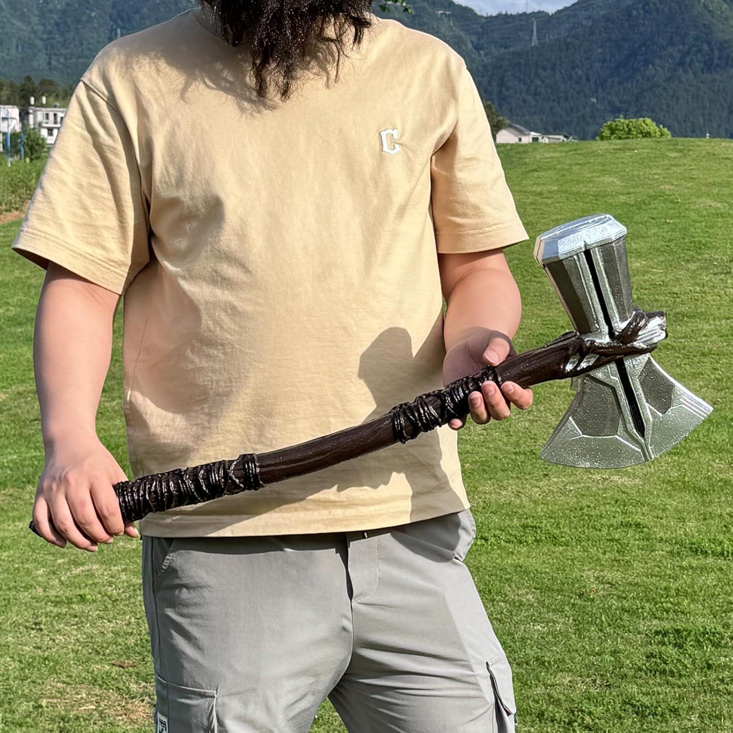 Hacha de Thor Stormbreaker EVA-FRIEREN para Cosplay 72 cm