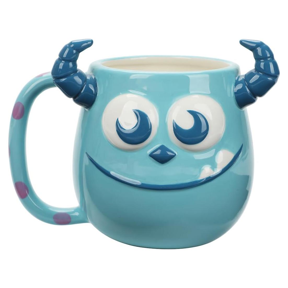 Taza de Cerámica Sulley Bioworld Pixar 16 oz 25.73x19.81 cm