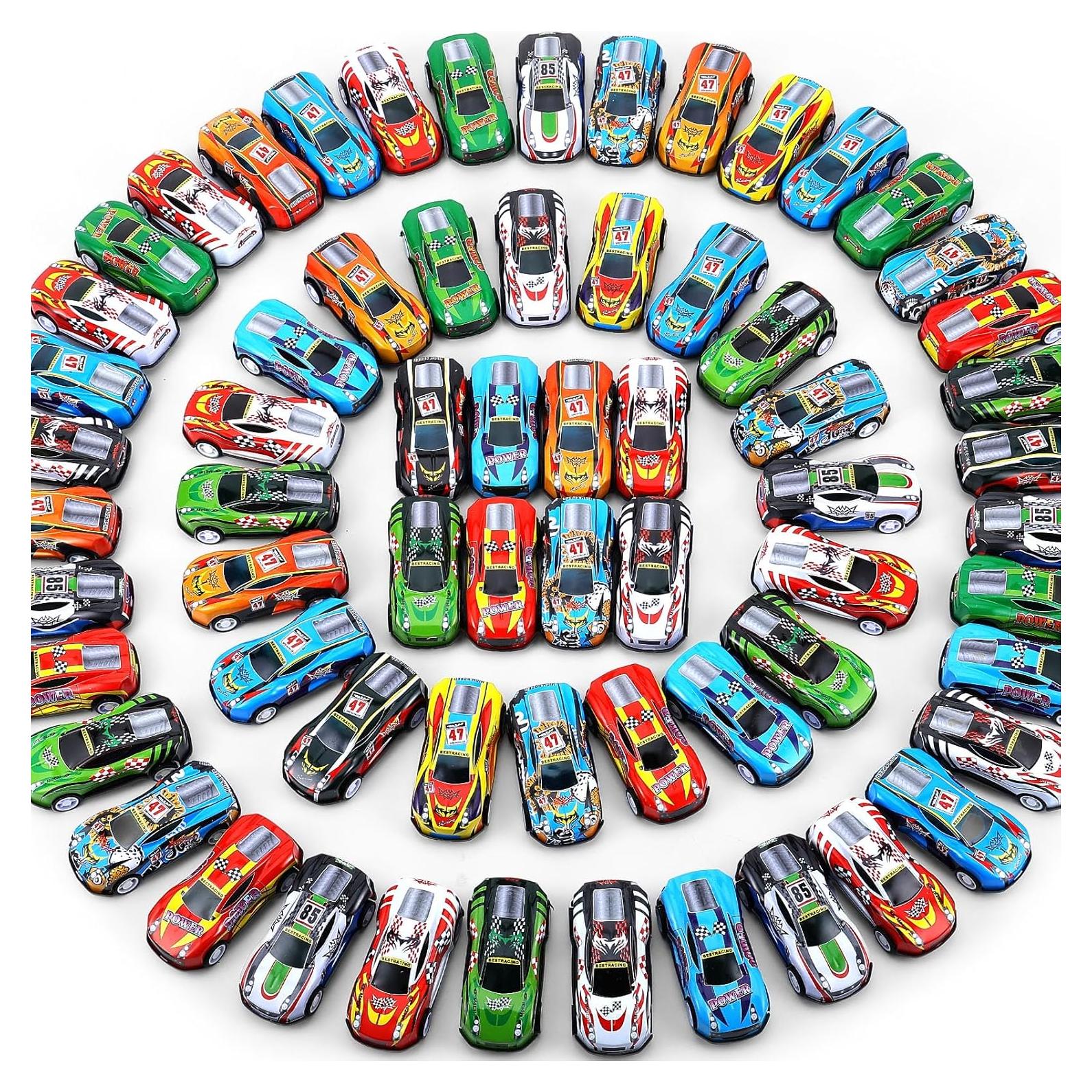 140 Coches de Retroceso DERTE para Niños Juguetes Educativos