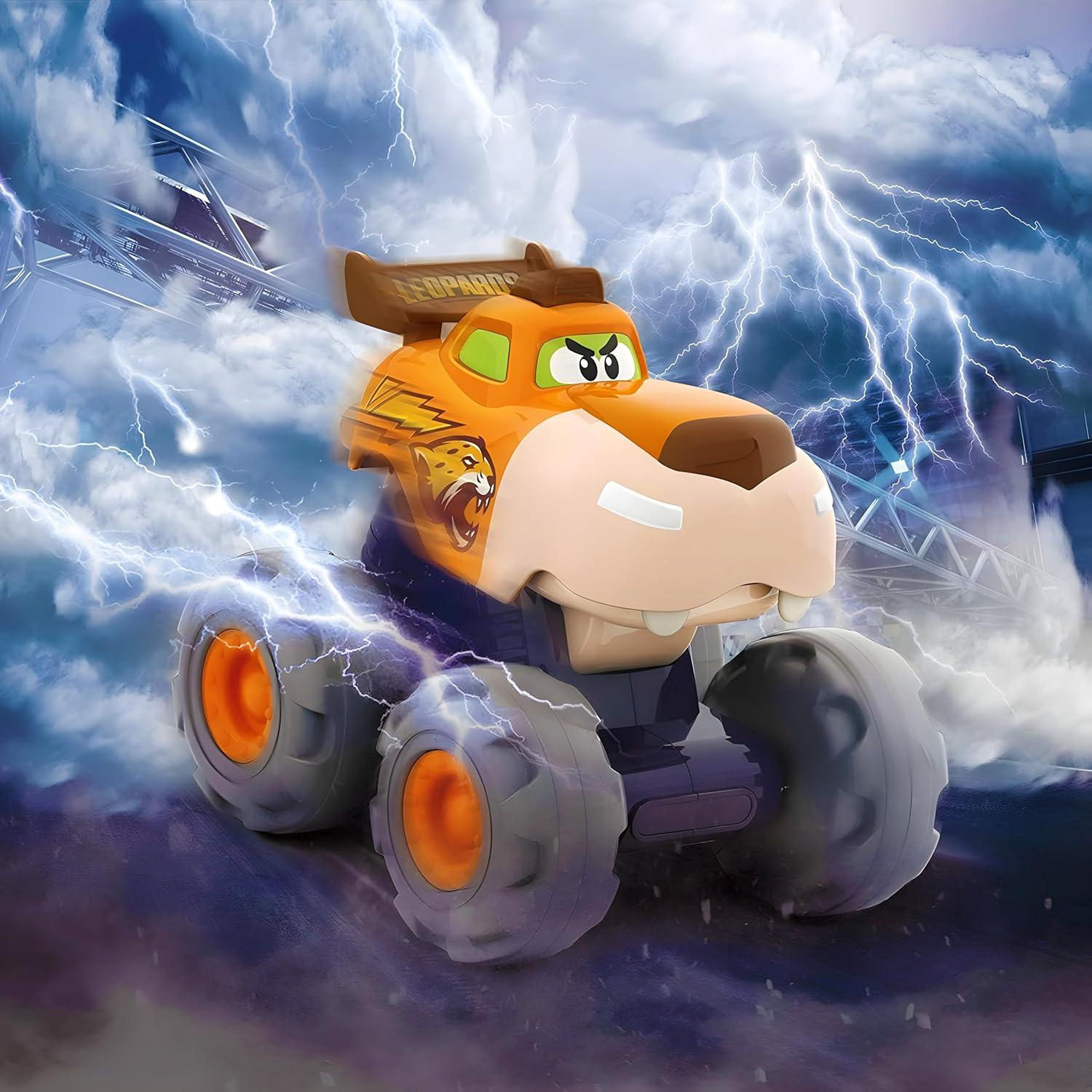 Coches de Juguete MOONTOY 3 Camiones Monstruo para Niños 1-3 Años