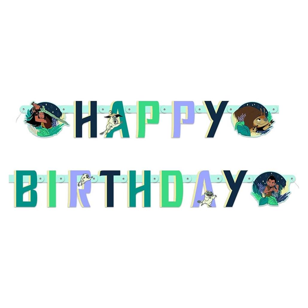 Banner de Cumpleaños Disney Raya y el Último Dragón 1.98m