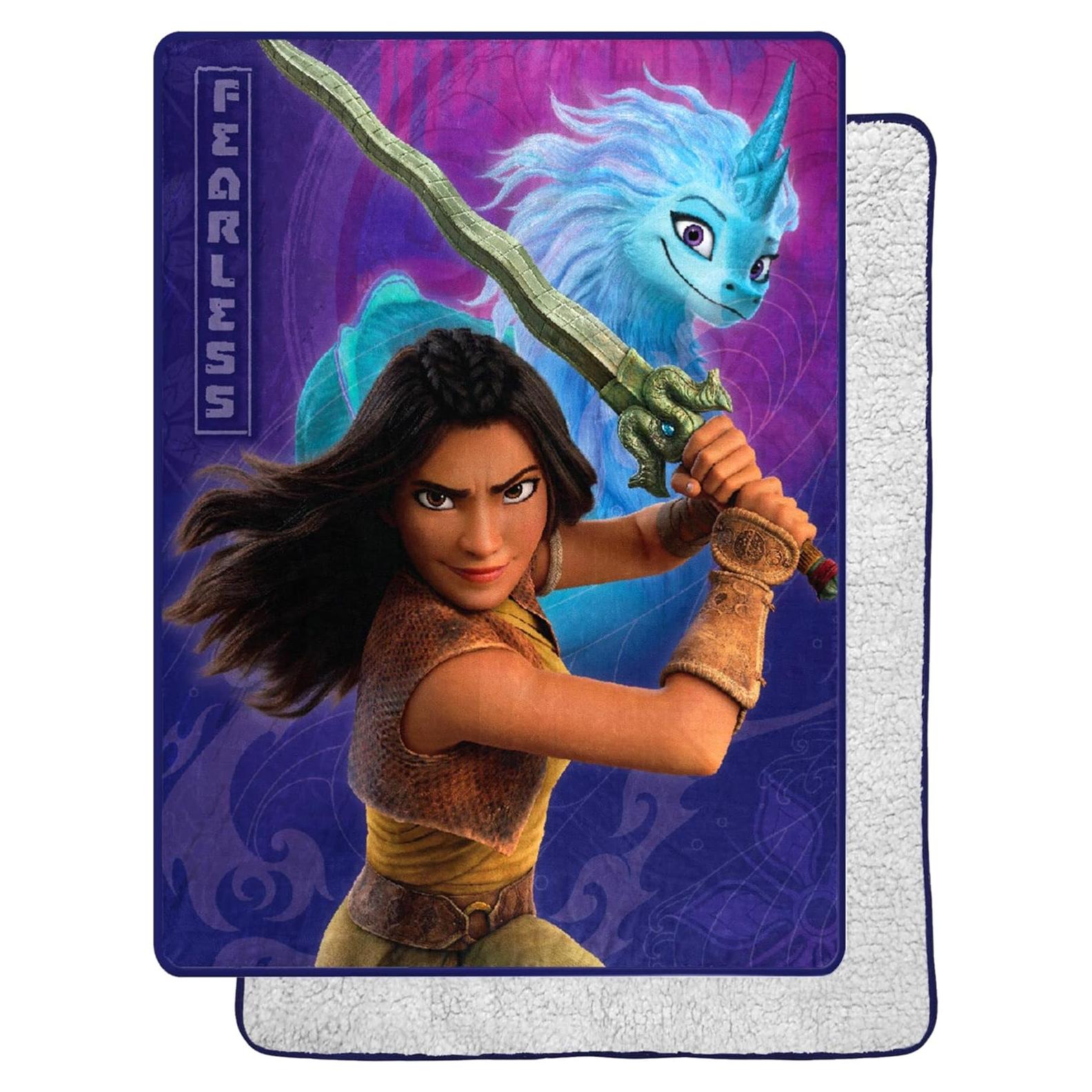 Manta de Sherpa de Toque de Seda Northwest 152x203 cm Raya Sin Miedo