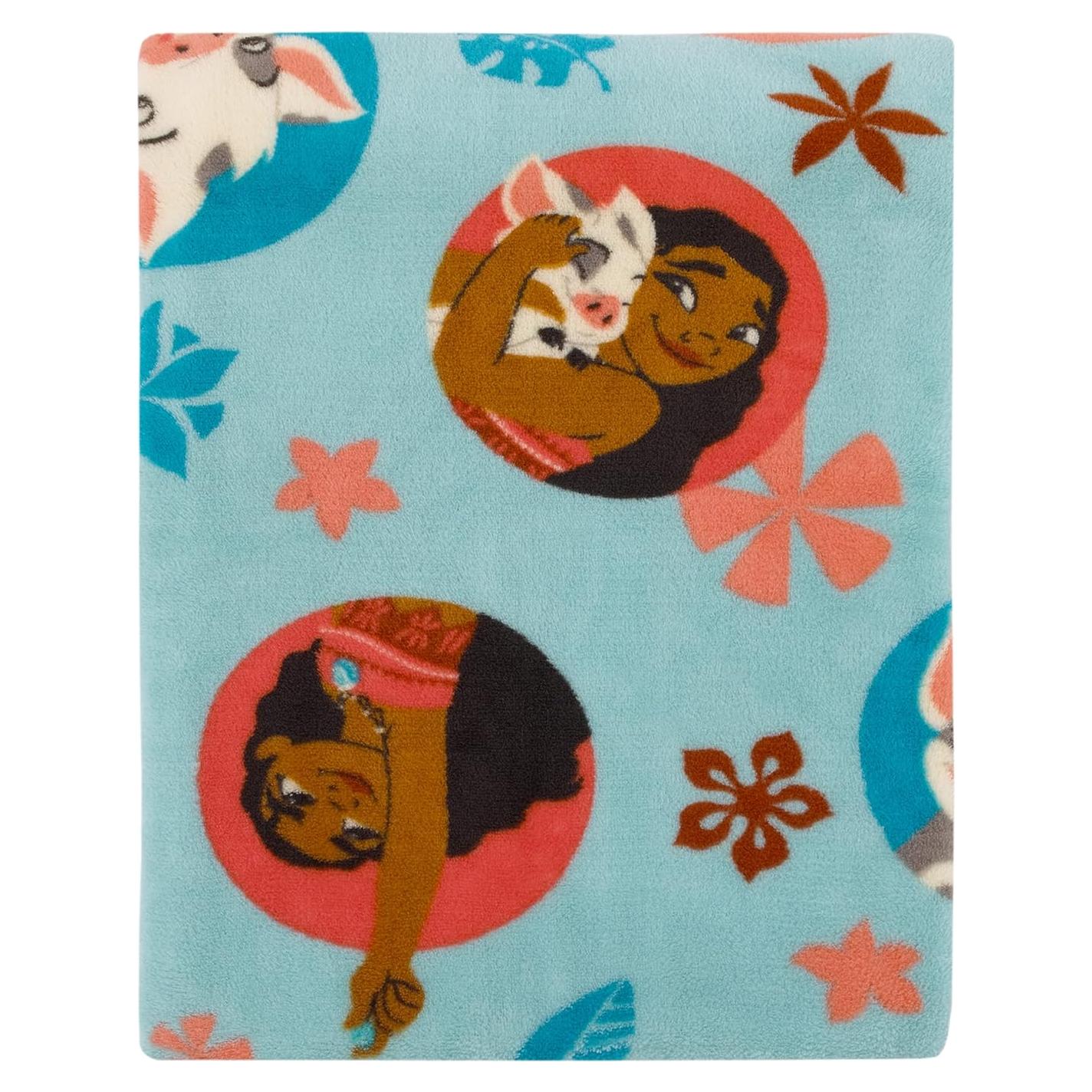 Manta para Niños Moana Libre como el Océano NoJo 127x101 cm