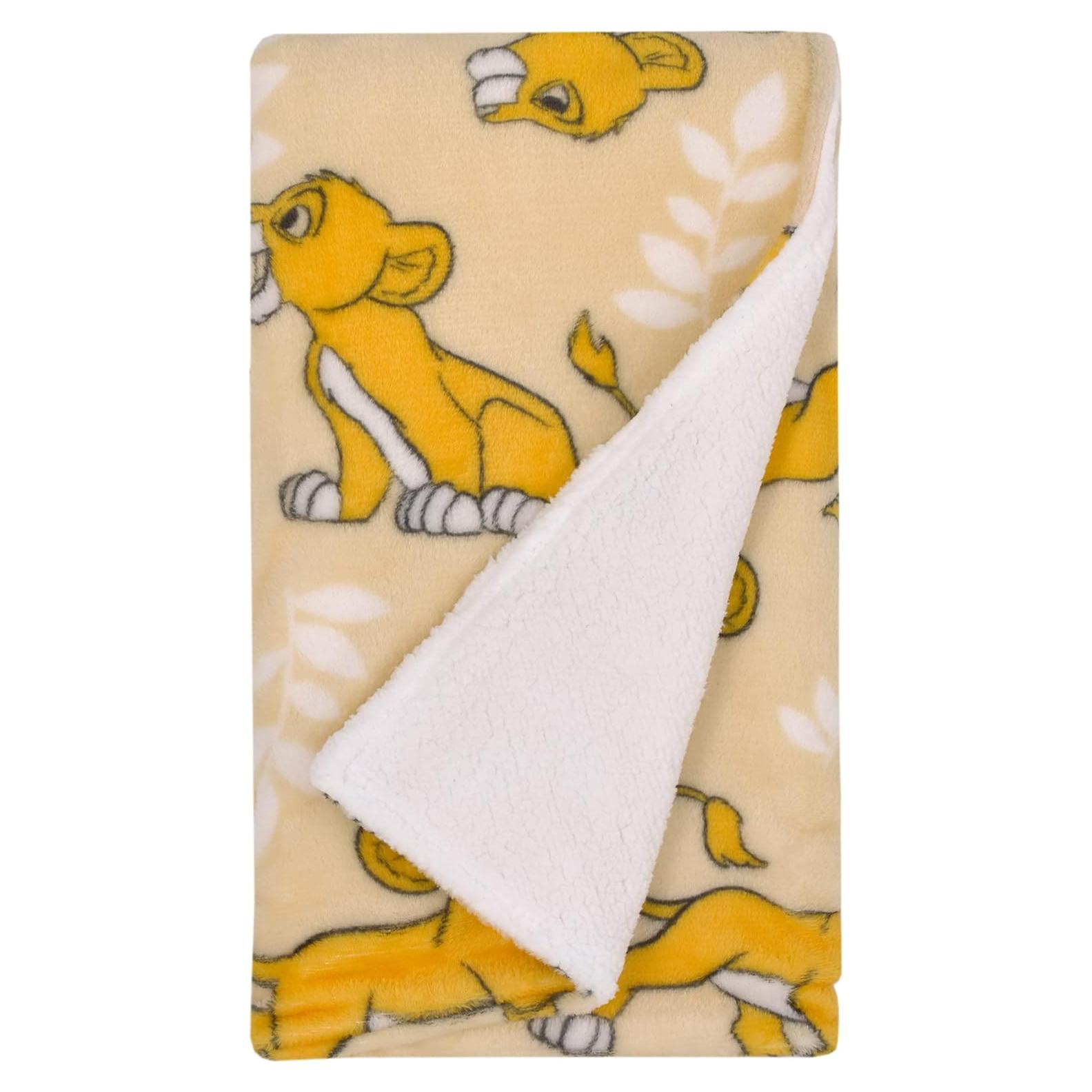 Manta de Bebé NoJo Disney Rey León Simba 76x91 cm Suave