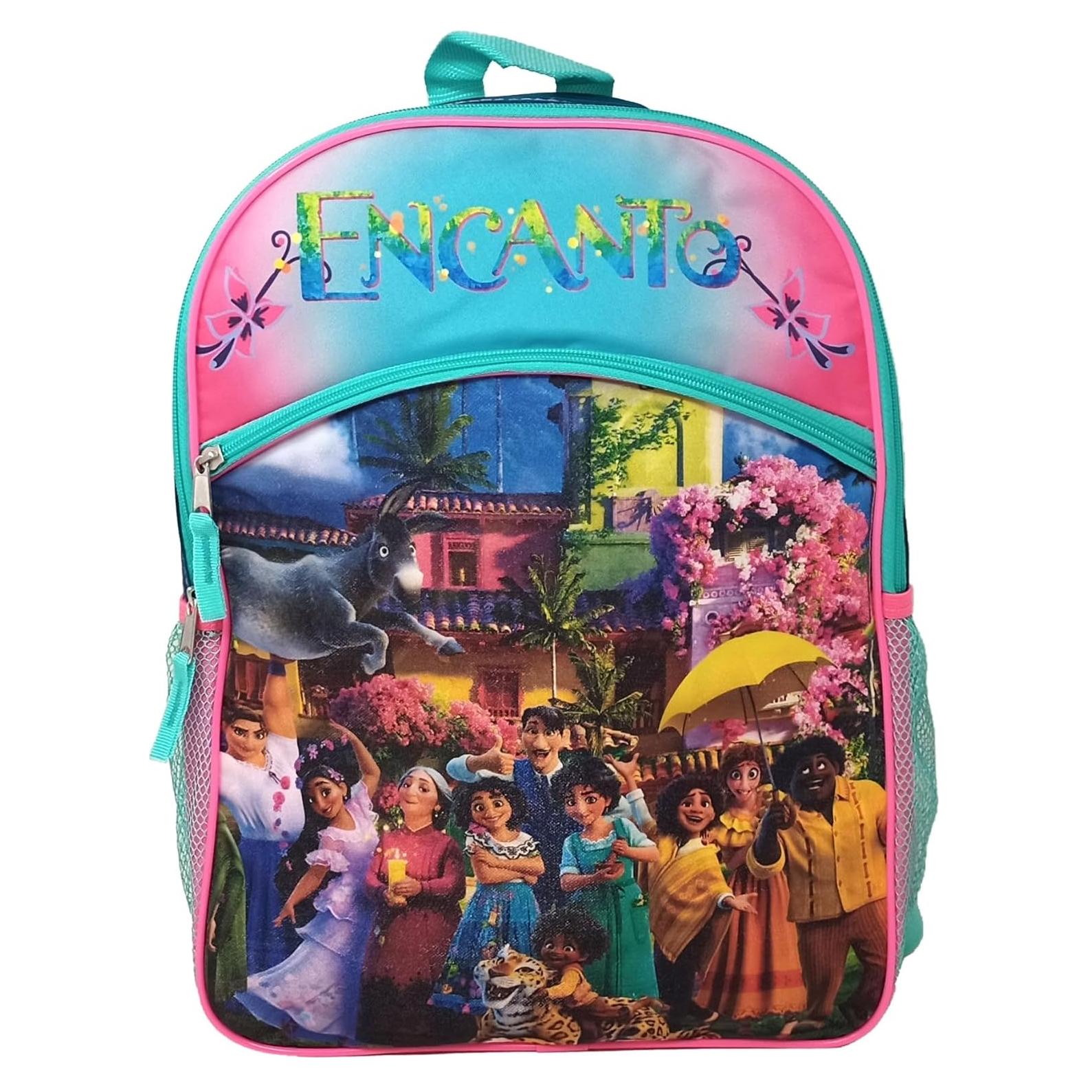 Mochila Fast Forward Encanto 40.6 cm Multicolor con Bolsillo Frontal