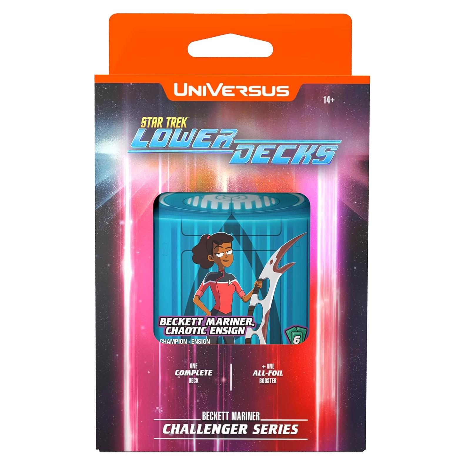 Baraja de Cartas Universus Star Trek Lower Decks Mariner 63 Cartas