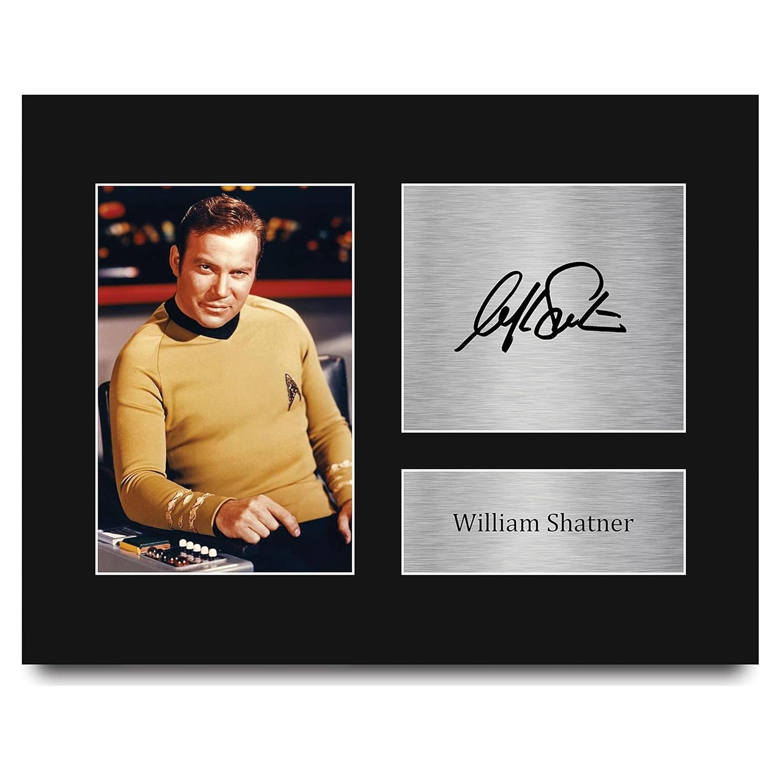 Exhibición sin Marco William Shatner 21.6x27.9 cm HWC Trading