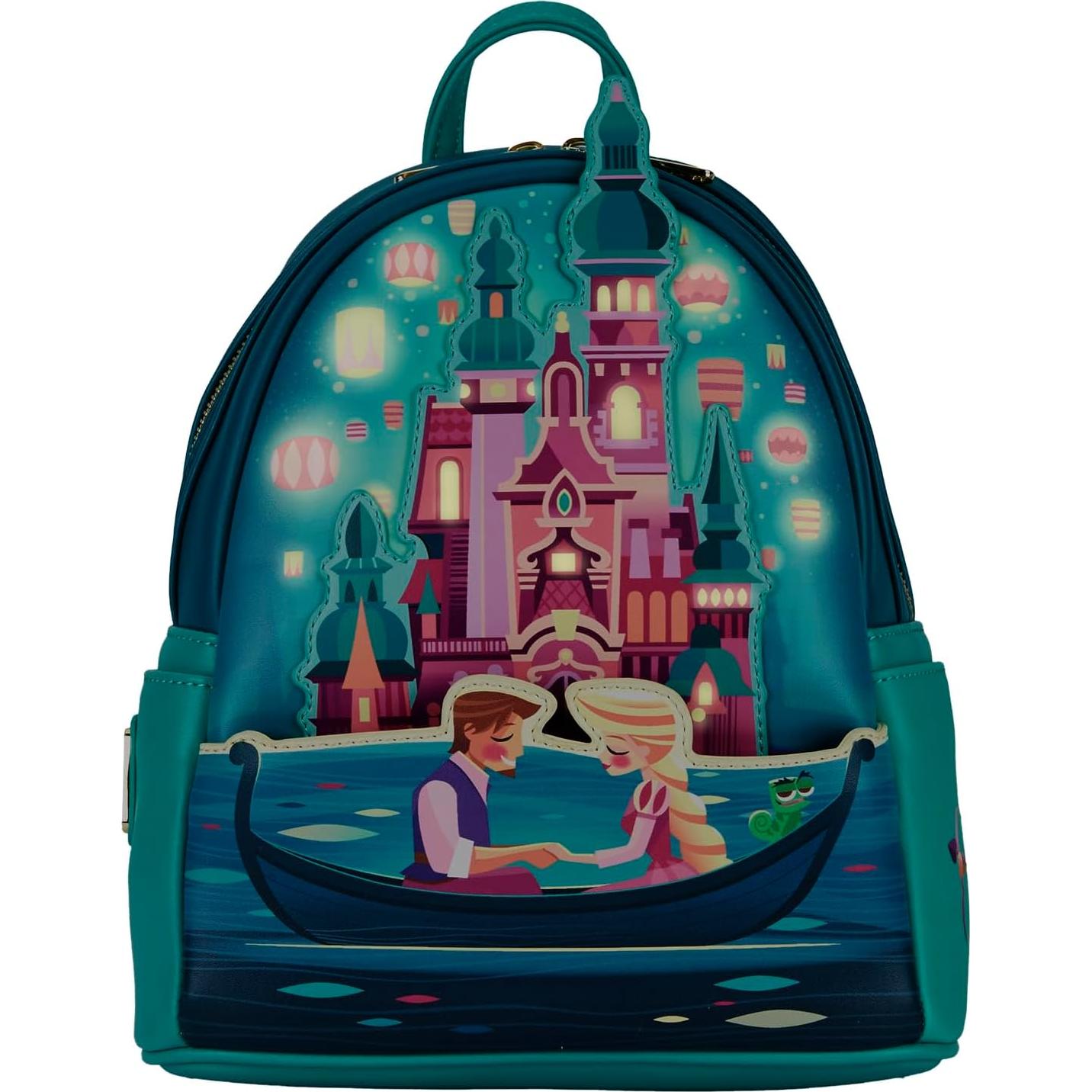 Mochila MINI Rapunzel Loungefly Disney Brilla en la Oscuridad