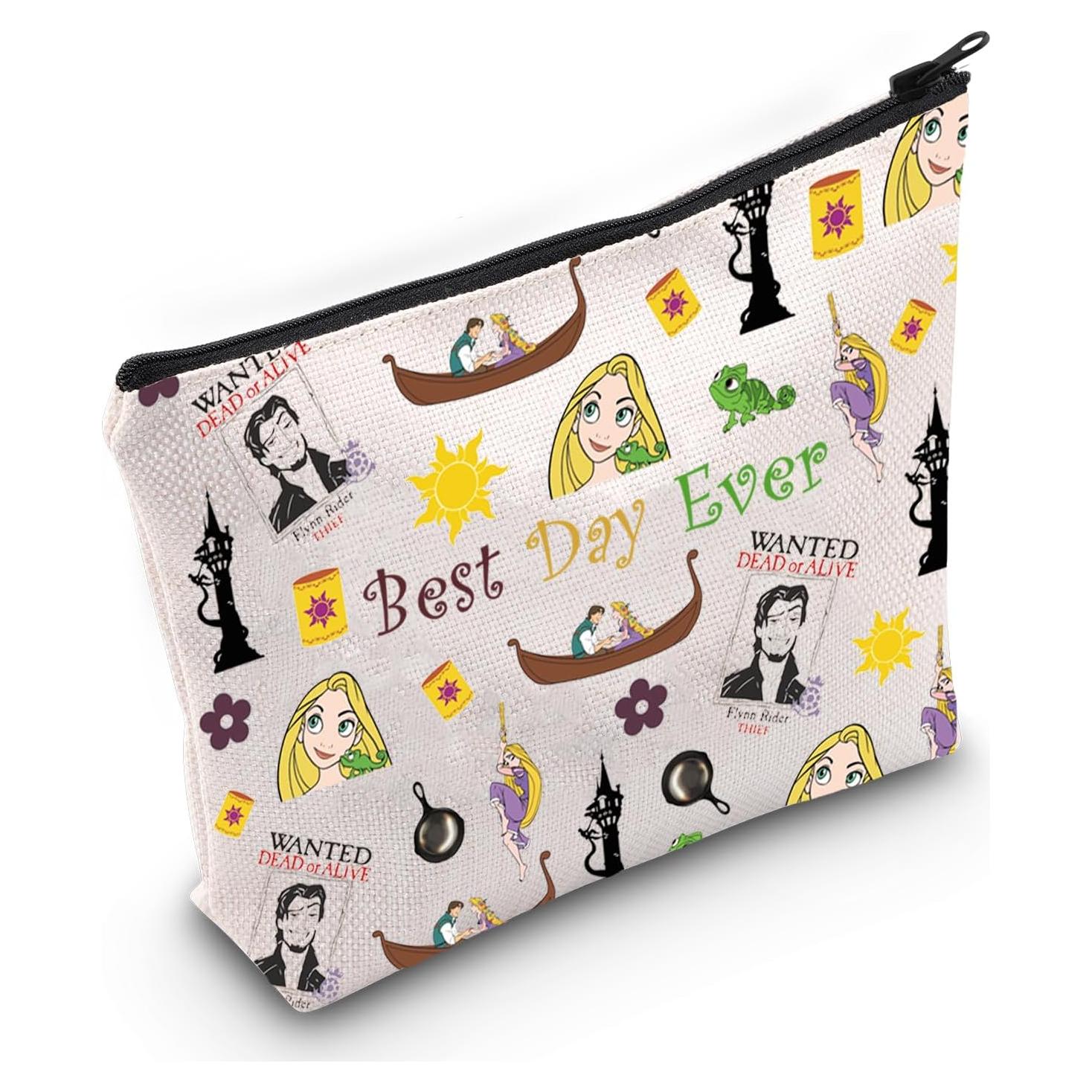 Bolsa de Maquillaje Cosmético MNIGIU Rapunzel 24.4x17.3cm