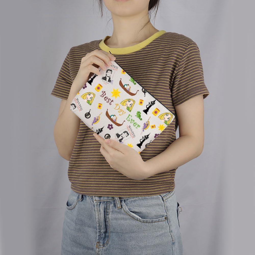 Bolsa de Maquillaje Cosmético MNIGIU Rapunzel 24.4x17.3cm