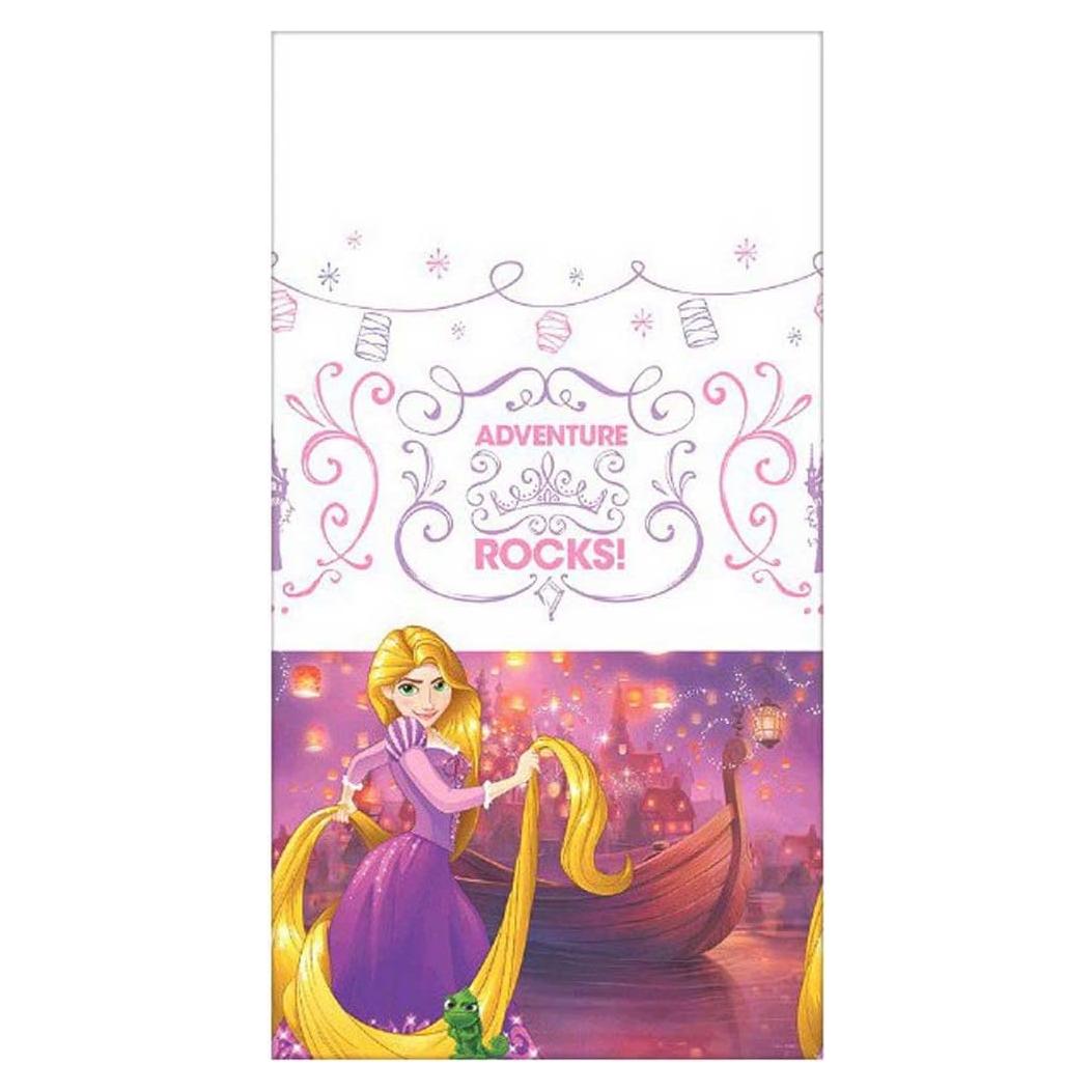 Cubierta de Mesa Plástica Saludos Americanos Rapunzel 137x244 cm