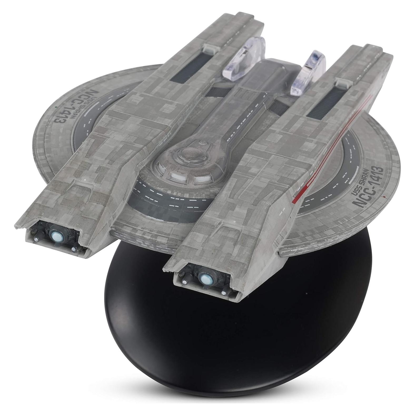 Modelo U.S.S. Shran NCC-1413 Eaglemoss 21.6 cm Nave Estelar