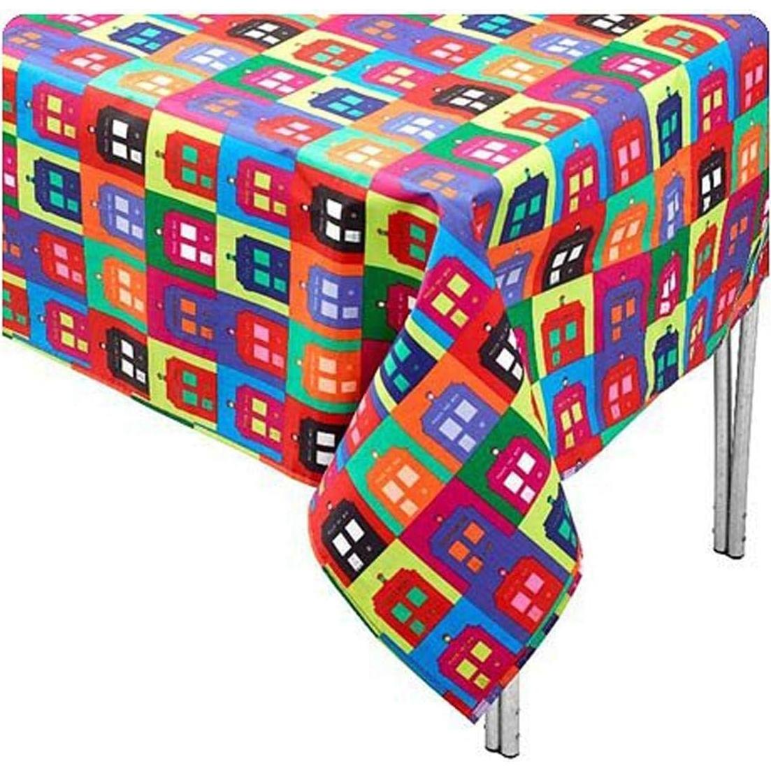 Mantel Rectangular Doctor Who TARDIS Warhol 178x140 cm