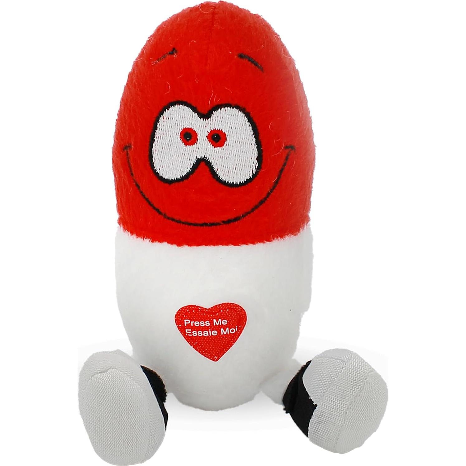 Píldora Plush Feliz Just For Laughs - Alivio Estrés 12.7 cm