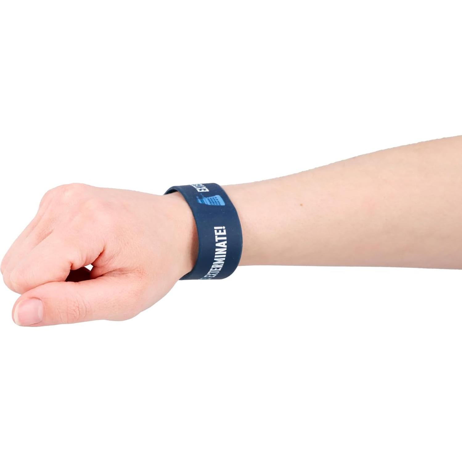 Pulsera de Goma Doctor Who Dalek Exterminar Oficial