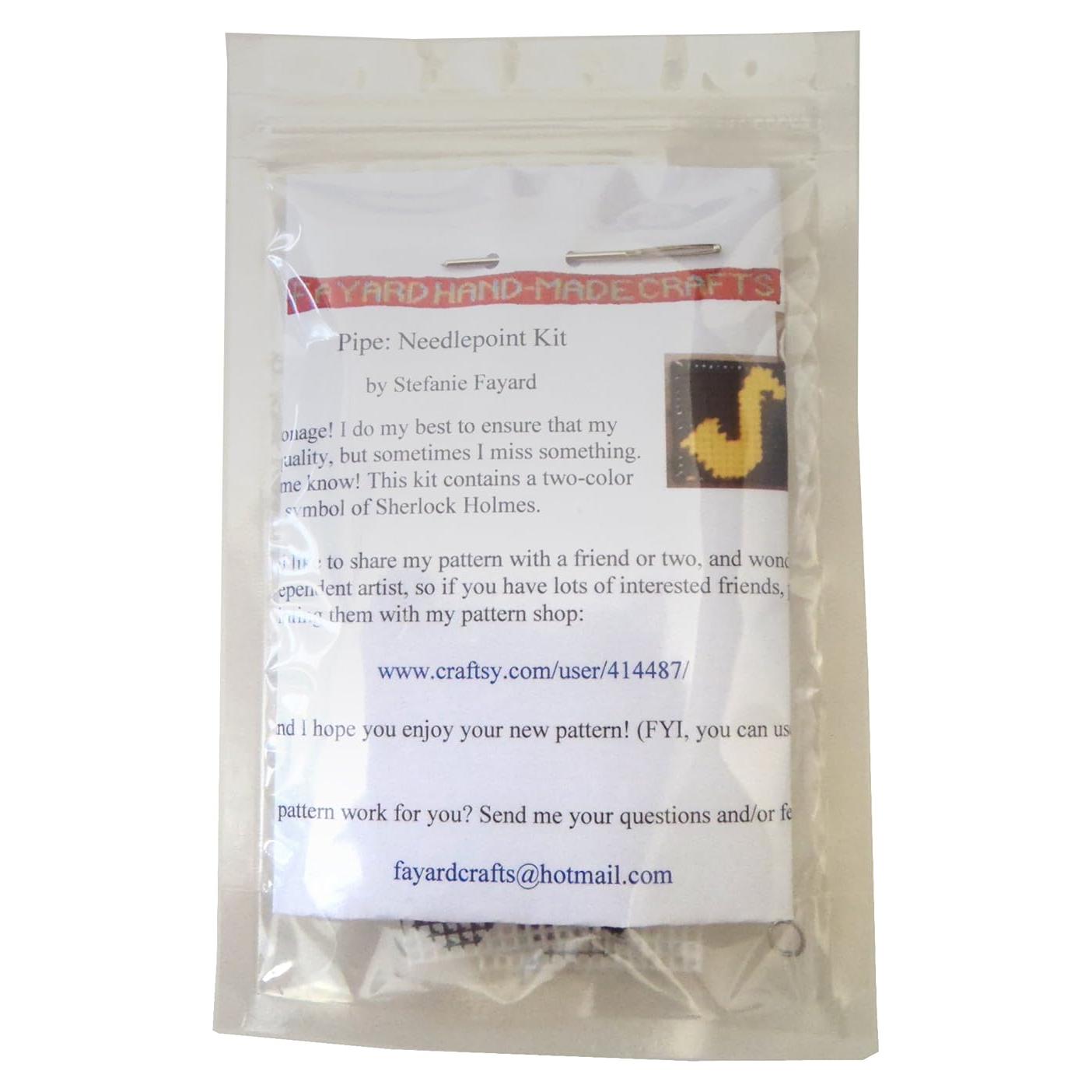 Kit de Punto de Aguja de Malla Plástica Sherlock Holmes
