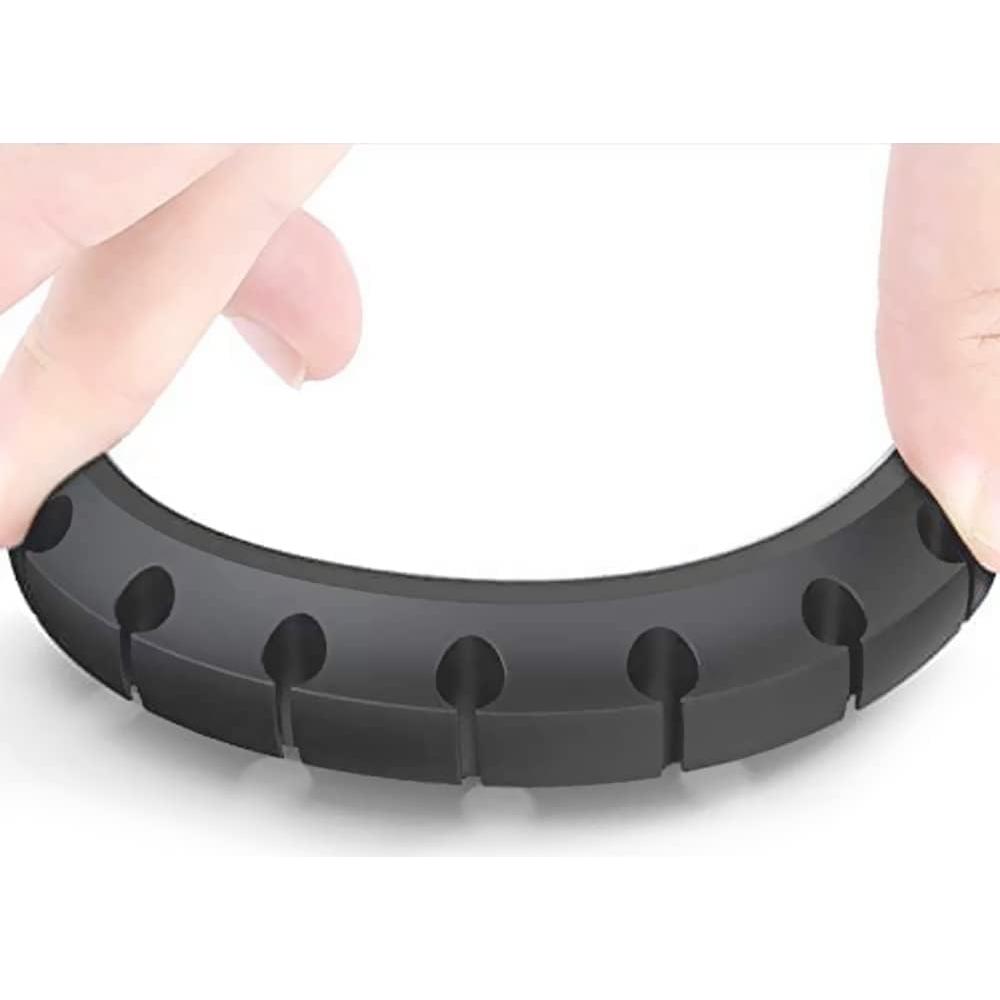 SOULWIT Clips Sujetacables Autoadhesivos Silicona 3 Pzas