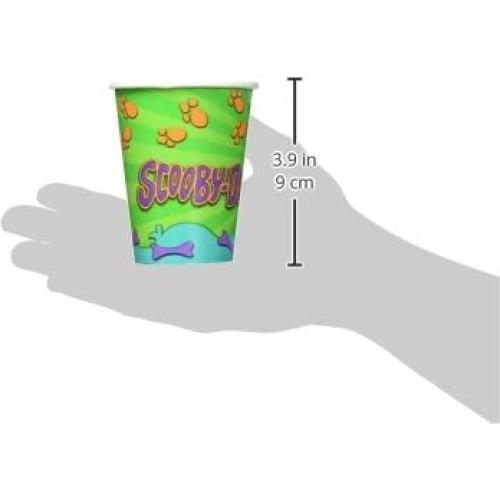 Tazas de papel Scooby-Doo 266 ml - Paquete de 8 unidades