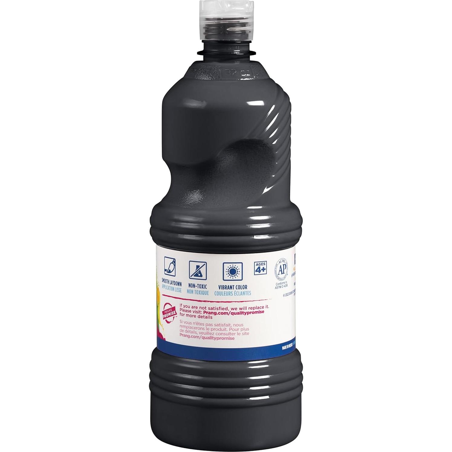 Pintura Tempera Lavable Prang Negra 0,95 L Listo para Usar