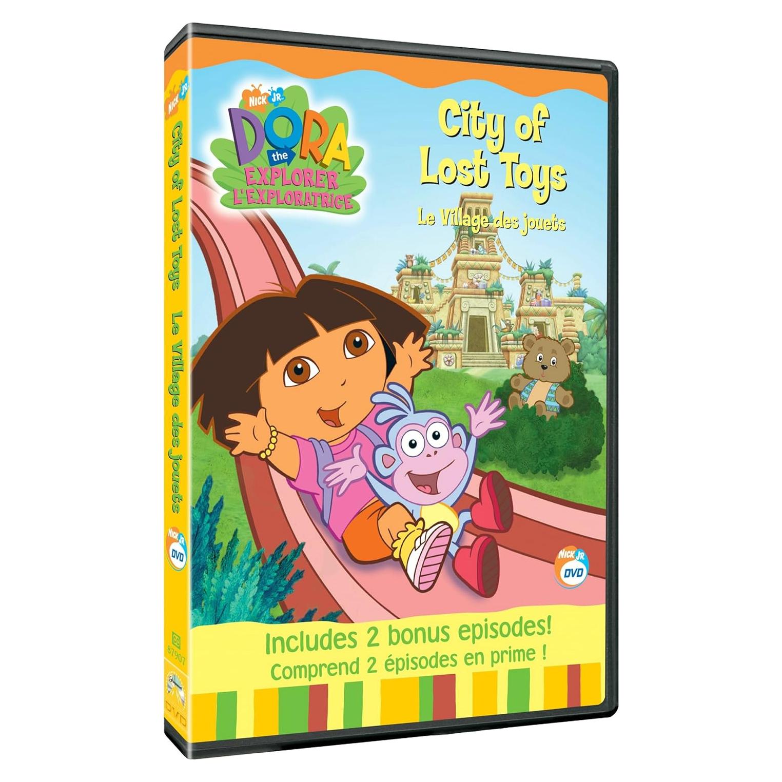DVD Dora La Exploradora: Ciudad de los Juguetes Perdidos