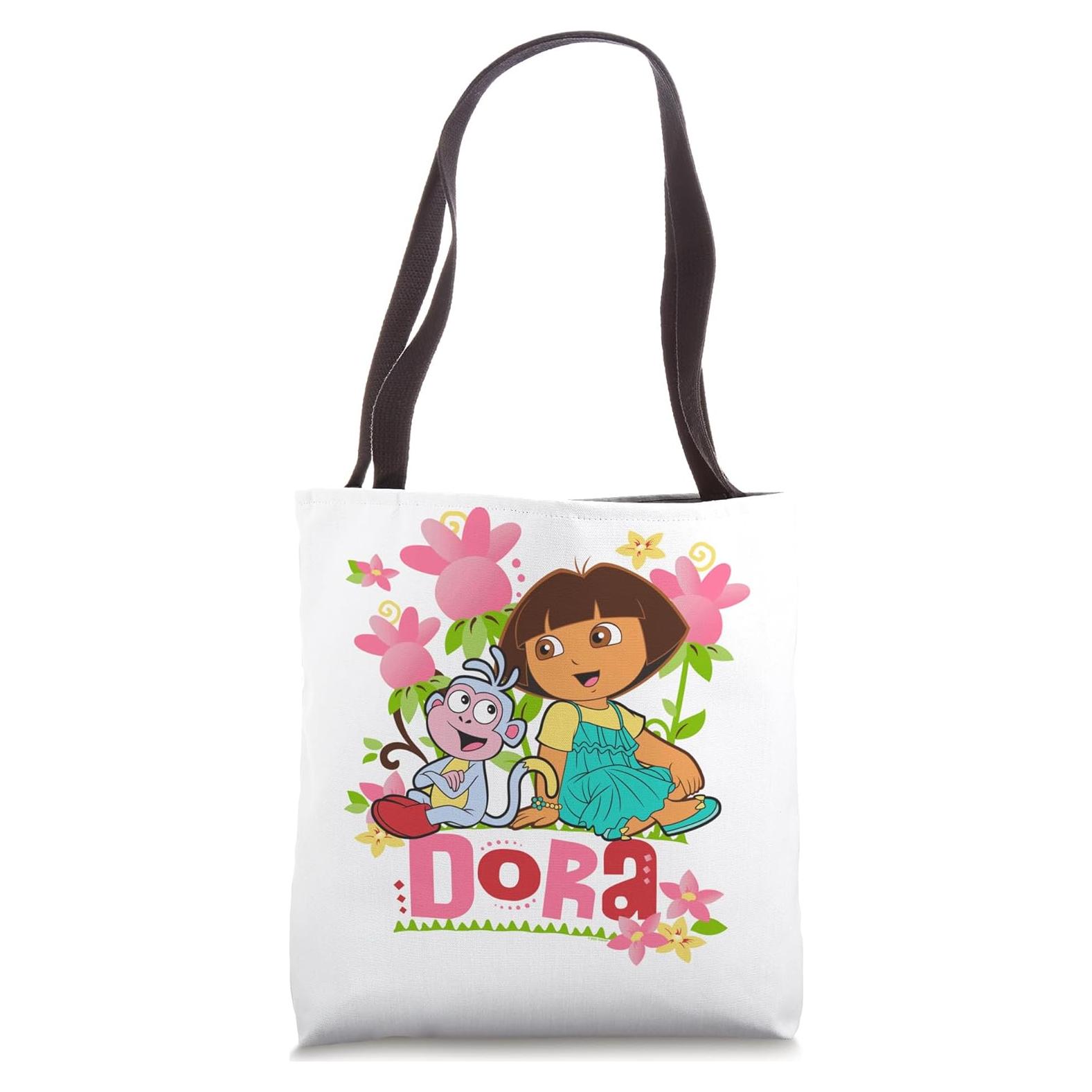 Bolsa Tote Colorida Dora la Exploradora 40.6x40.6cm