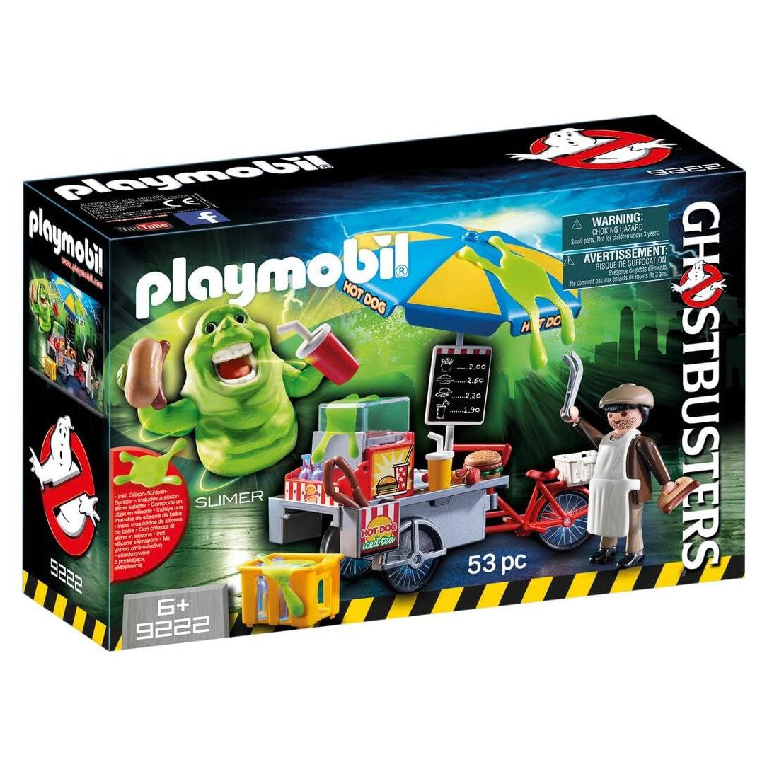 Playmobil Cazafantasmas Slimer con Puesto de Hot Dogs