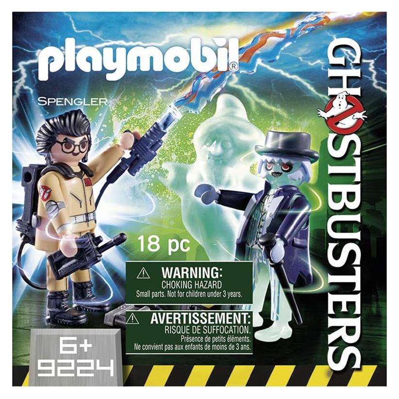 Set Playmobil Cazafantasmas Spengler con Fantasmas y Accesorios