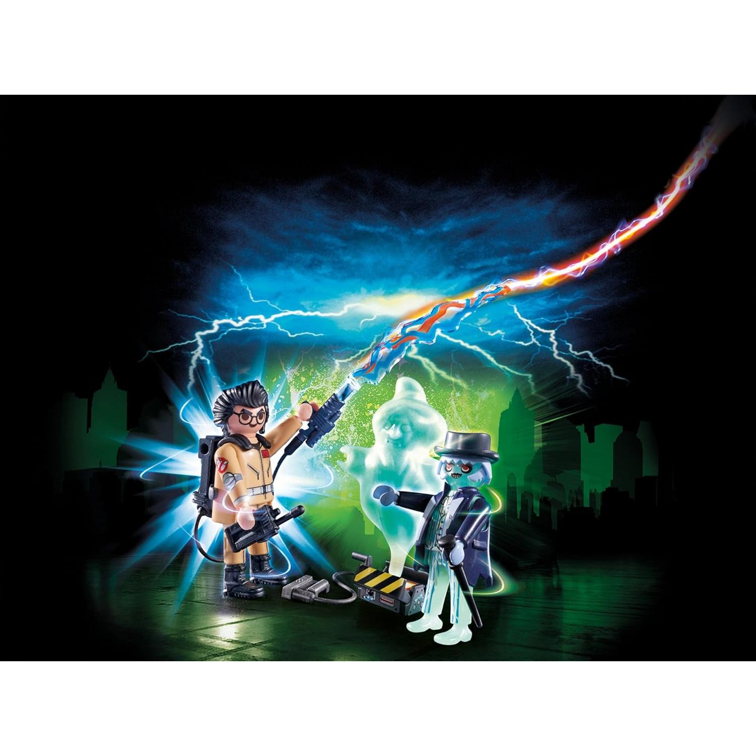 Set Playmobil Cazafantasmas Spengler con Fantasmas y Accesorios