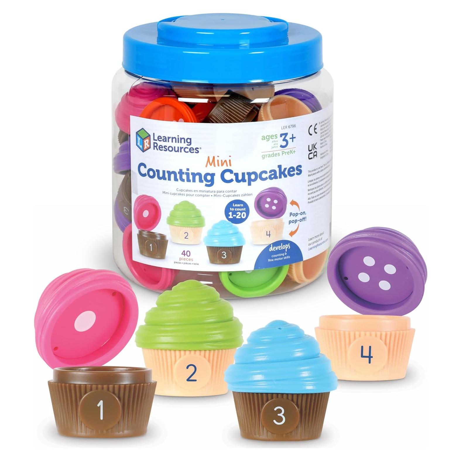 Mini Cupcakes de Conteo Learning Resources - Juguete Educativo