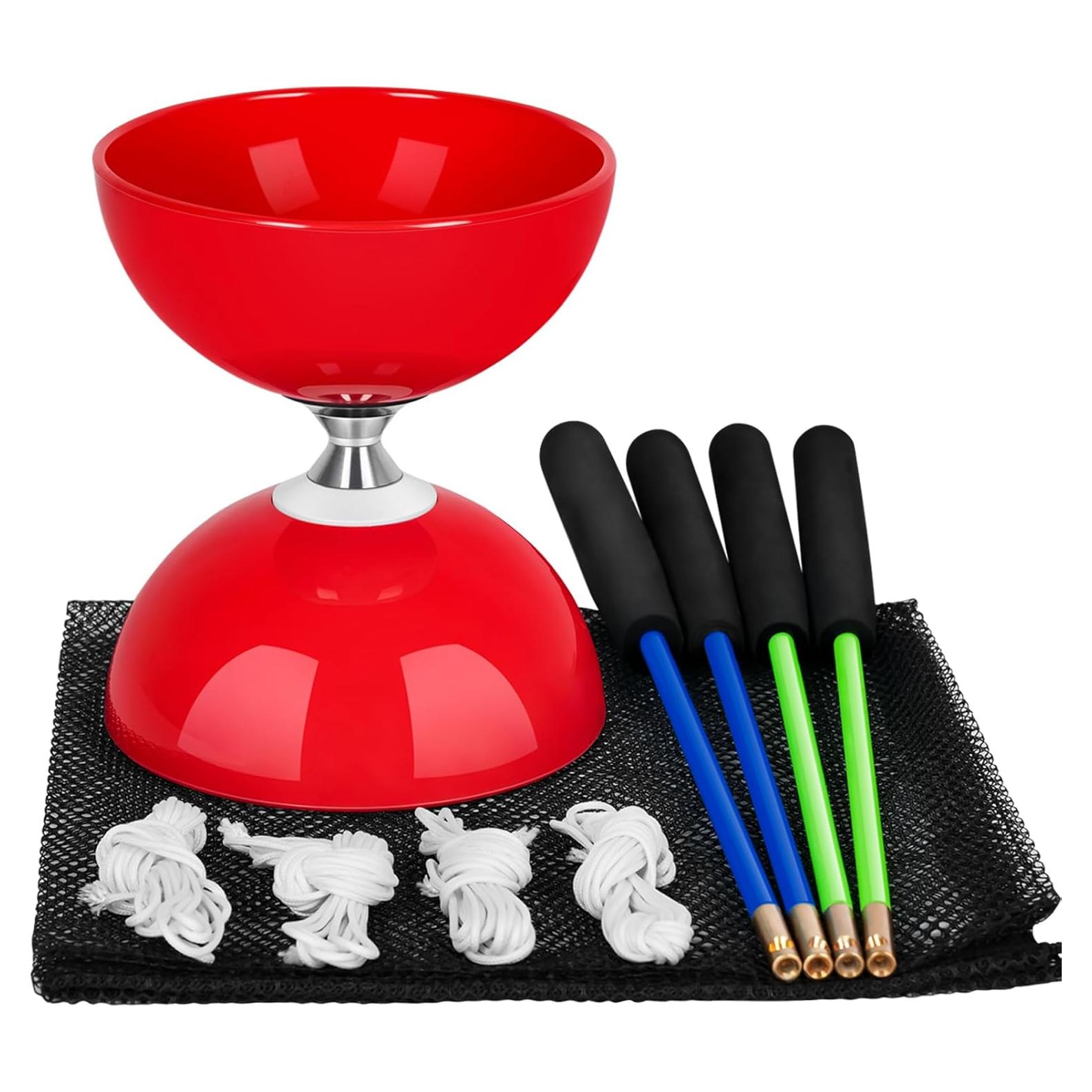 Yoyo Chino BODYRHYTHM Pro 12.7 cm con Palos y Cuerdas