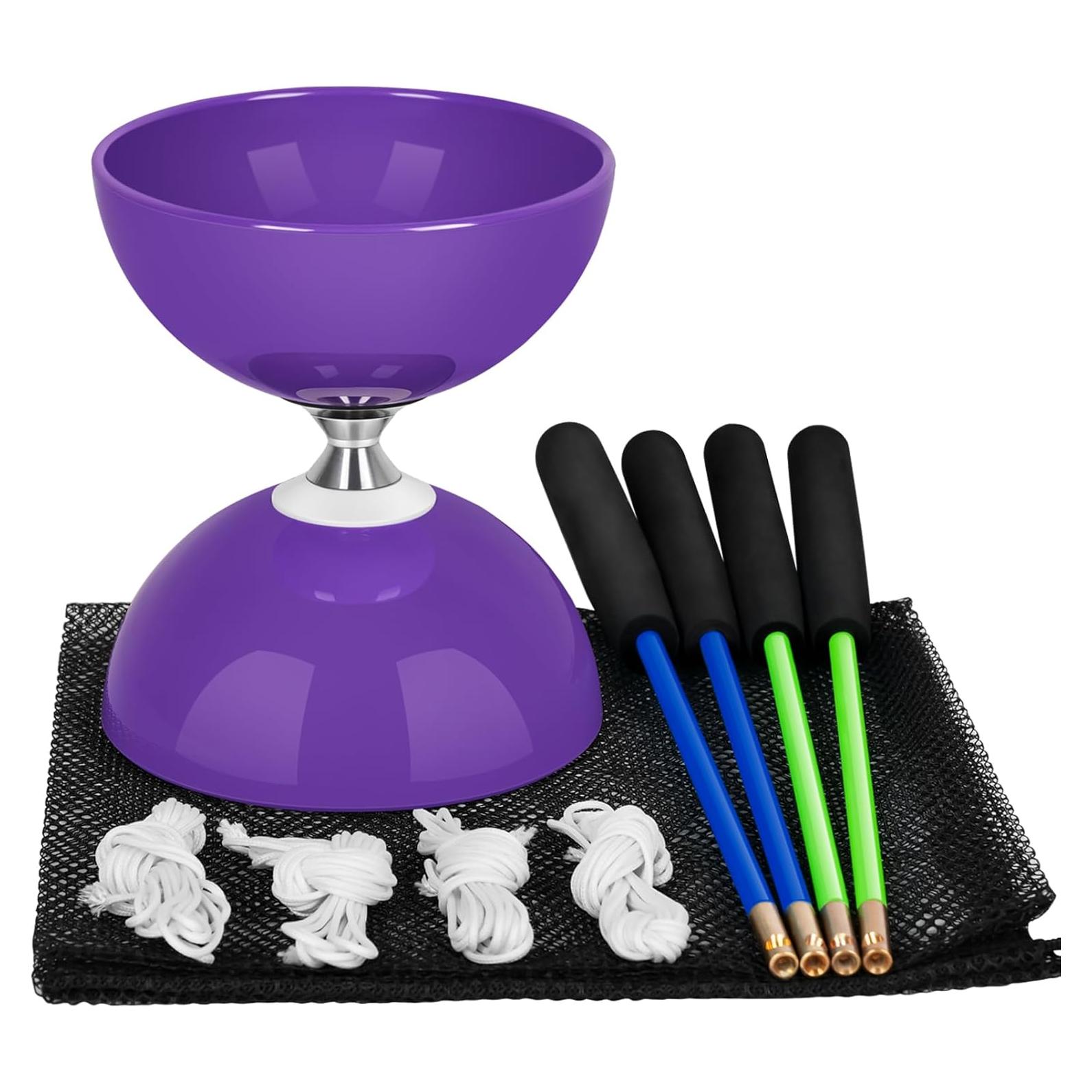 Yoyo Diabolo BODYRHYTHM Pro 12.7 cm con Palos y Cuerdas