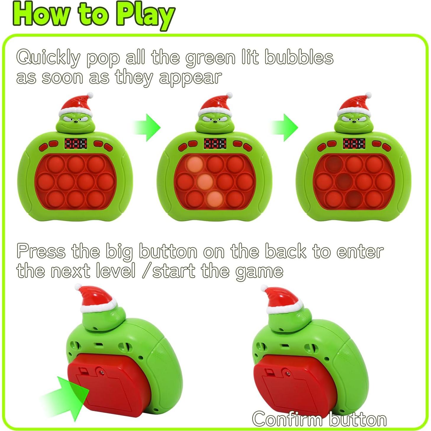 Juego de Burbuja Rápido LAHAND Pato Amarillo 6 Modos