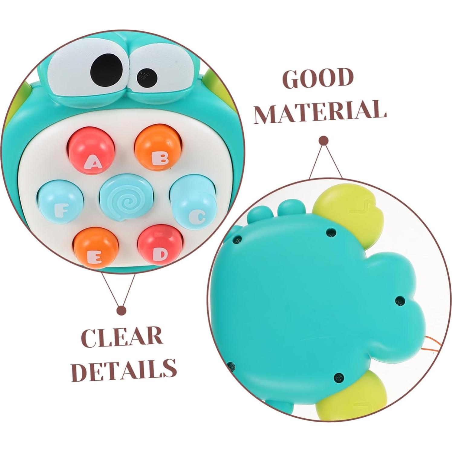 Juego Sensorial de Mano Portátil Toddmomy 11x9.5cm Verde