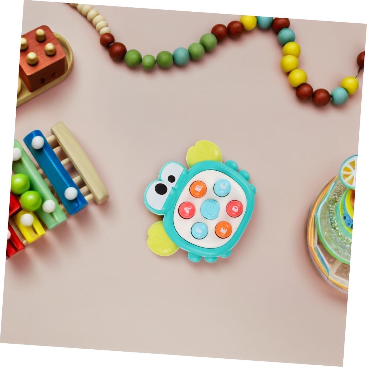 Juego Sensorial de Mano Portátil Toddmomy 11x9.5cm Verde