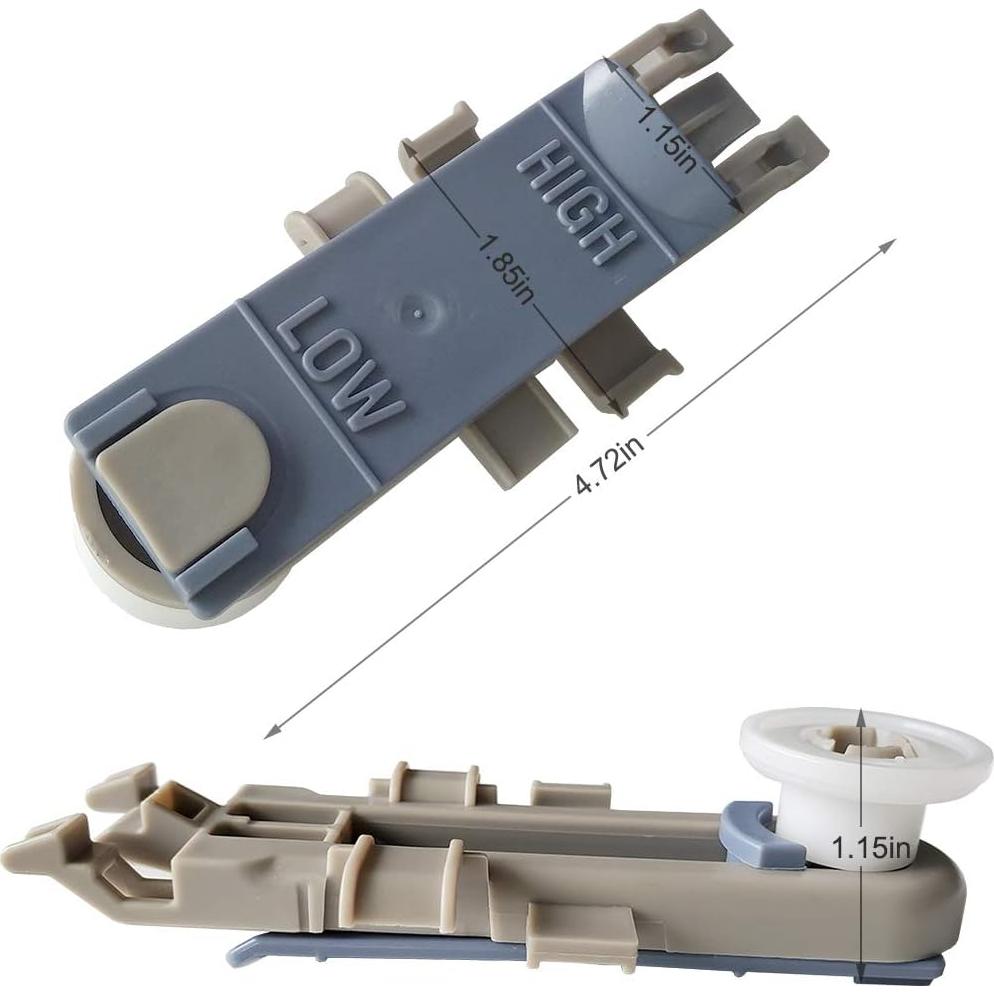 Ajustador de Rueda Superior Lavavajillas Popbee WP8561996 - 4 Piezas