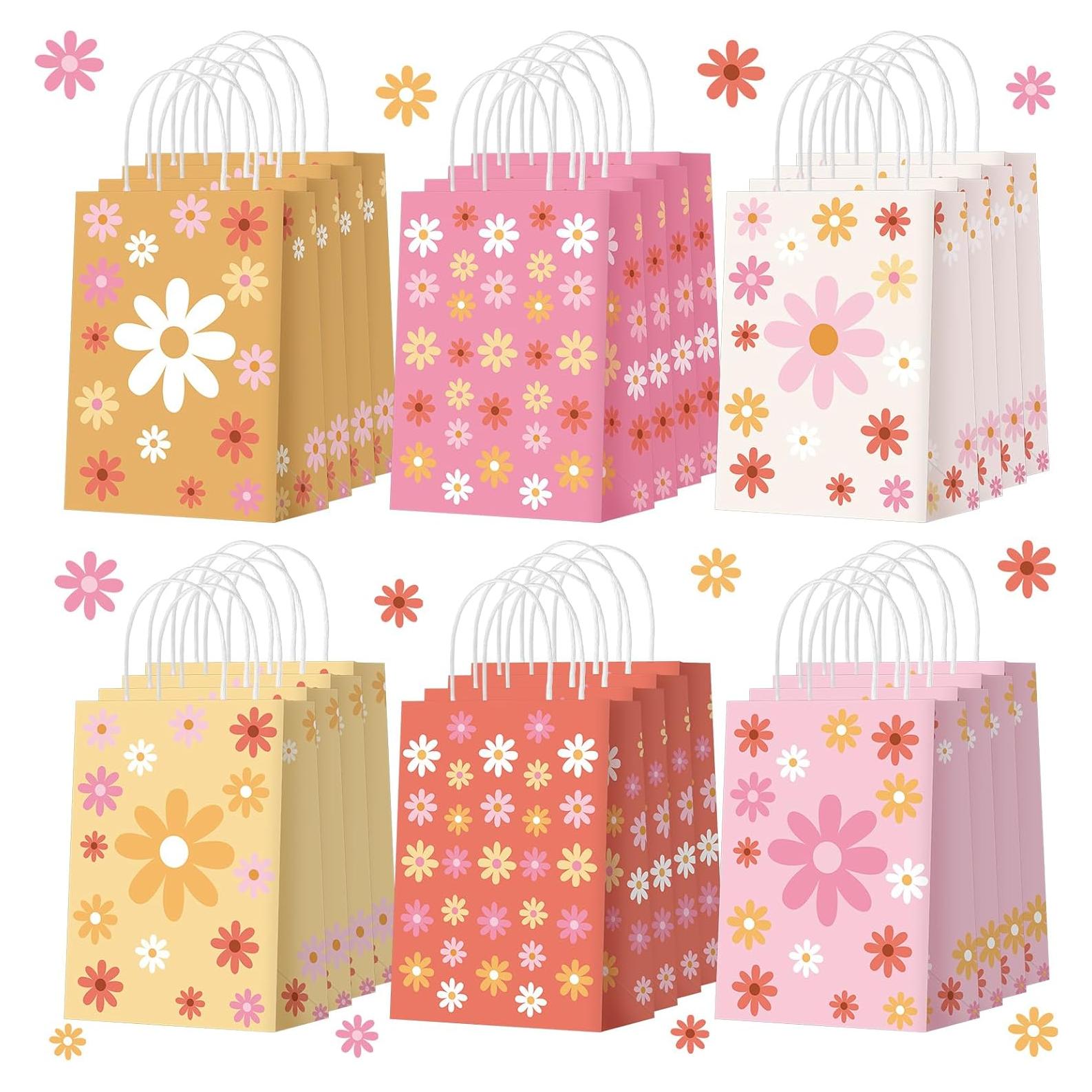 Bolsas de Regalo Otoño Glenmal 24 Pcs Diseño Hoja de Arce