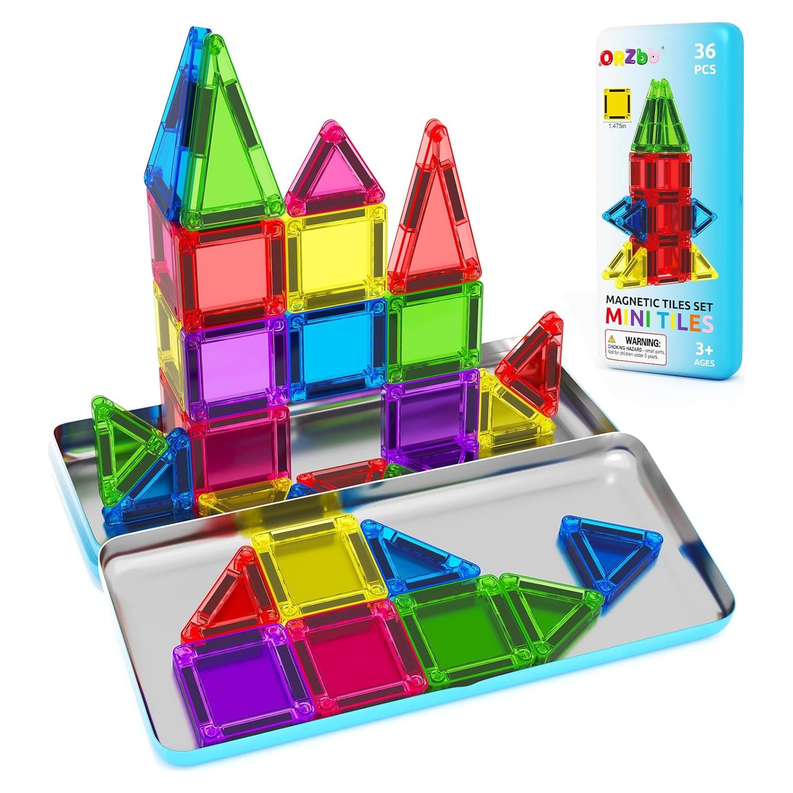 Juego de Azulejos Magnéticos Mini ORZbb - 36 Piezas para Niños