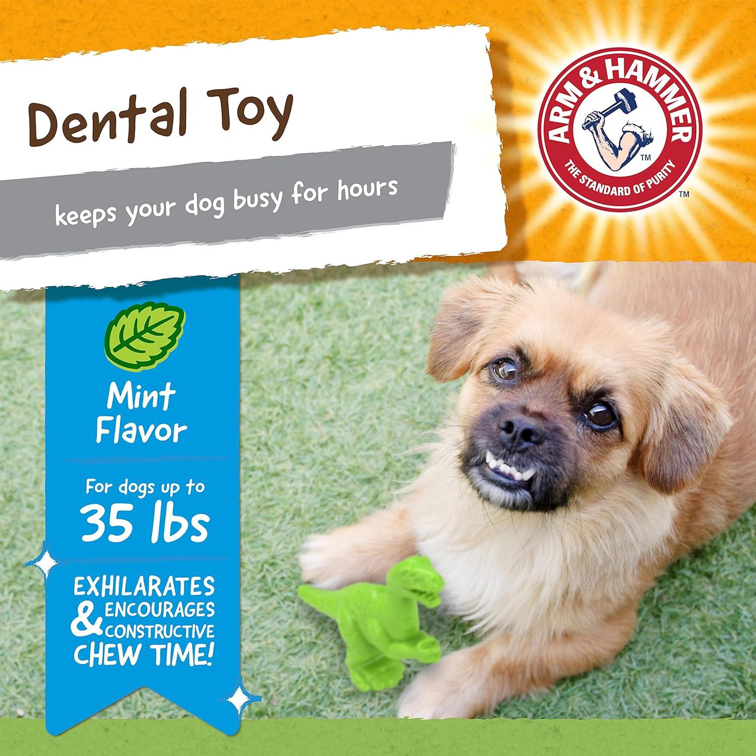 Juguete Dental para Perros Arm & Hammer T-Rex Sabor Menta