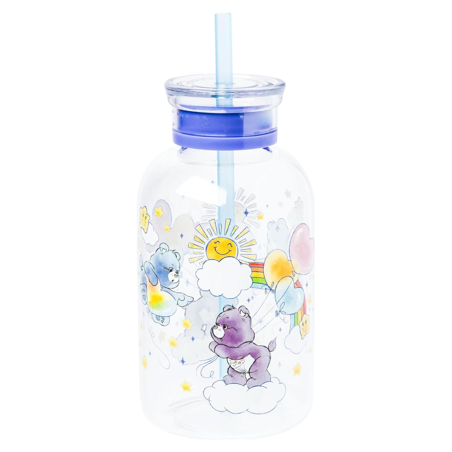 Botella de Leche de Vidrio Silver Buffalo 15oz Care Bears