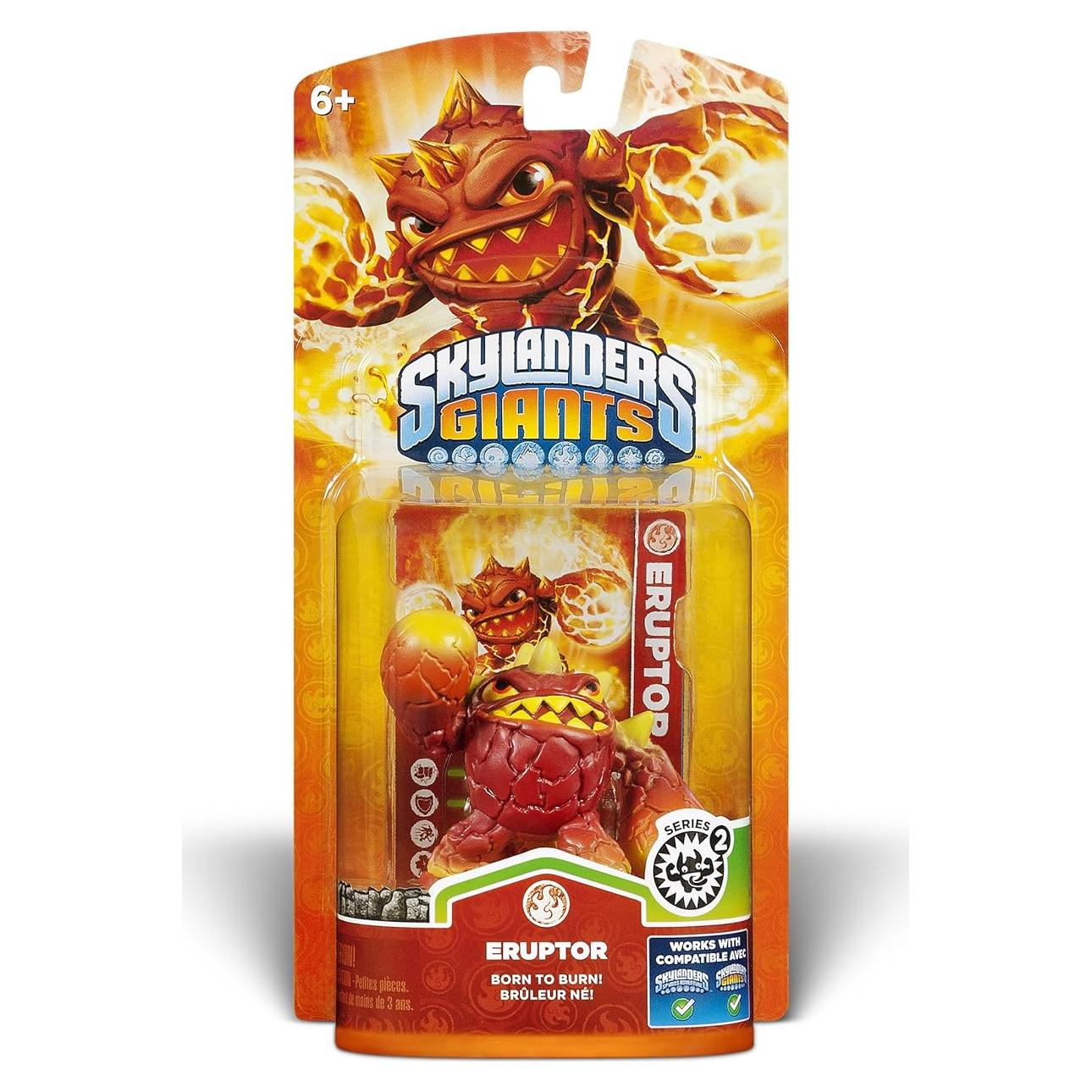 Skylanders Giants Eruptor Personaje Individual Activision